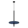 Lampa wisząca FELTRO 1 czarna/granatowa